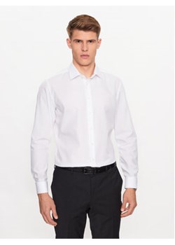 Seidensticker Koszula 01.666244 Biały Slim Fit ze sklepu MODIVO w kategorii Koszule męskie - zdjęcie 169289049