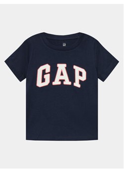 Gap T-Shirt 459909-06 Granatowy Regular Fit ze sklepu MODIVO w kategorii Bluzki dziewczęce - zdjęcie 169289099