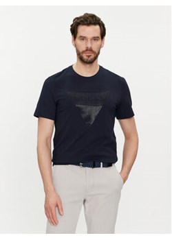 Guess T-Shirt M3GI33 J1314 Czarny Regular Fit ze sklepu MODIVO w kategorii T-shirty męskie - zdjęcie 169289308