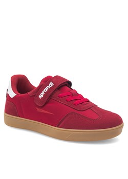 Sneakersy Sprandi CP-NF214803A Red ze sklepu eobuwie.pl w kategorii Trampki dziecięce - zdjęcie 169290075