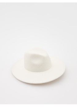 Reserved - Wełniany kapelusz - złamana biel ze sklepu Reserved w kategorii Kapelusze damskie - zdjęcie 169293487
