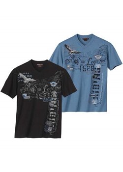 Zestaw 2 koszulek Adventure - id: 15323511 - marki Atlas For Men - 169294355 Zestaw 2 koszulek Adventure ze sklepu Atlas For Men w kategorii T-shirty męskie - zdjęcie 169294355