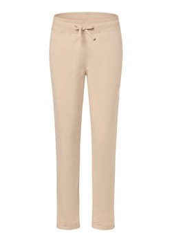 Marie Lund Damskie spodnie dresowe Kobiety Bawełna beżowy jednolity ze sklepu vangraaf w kategorii Spodnie damskie - zdjęcie 169294648