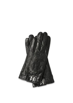 Karl Lagerfeld Skórzane rękawiczki K/MONOGRAM GLOVE ze sklepu Gomez Fashion Store w kategorii Rękawiczki damskie - zdjęcie 169296058