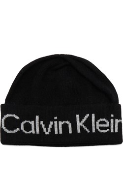 Calvin Klein Czapka | z dodatkiem wełny i kaszmiru ze sklepu Gomez Fashion Store w kategorii Czapki zimowe damskie - zdjęcie 169296328