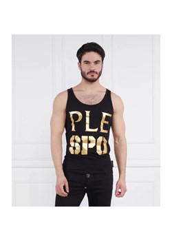 Plein Sport Tank top | Regular Fit ze sklepu Gomez Fashion Store w kategorii T-shirty męskie - zdjęcie 169297078