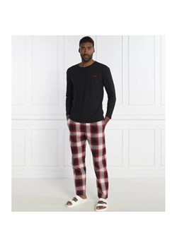 Hugo Bodywear Piżama Soft Check Long Set | Relaxed fit ze sklepu Gomez Fashion Store w kategorii Piżamy męskie - zdjęcie 169297316