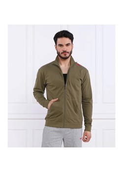 Hugo Bodywear Bluza Labelled Jacket Zip | Regular Fit ze sklepu Gomez Fashion Store w kategorii Bluzy męskie - zdjęcie 169297969
