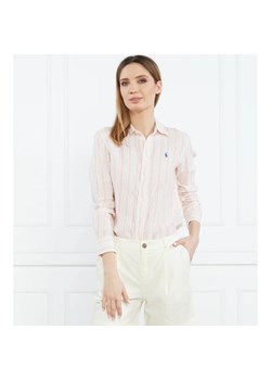 POLO RALPH LAUREN Lniana koszula | Relaxed fit ze sklepu Gomez Fashion Store w kategorii Koszule damskie - zdjęcie 169298527