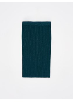 Mohito - Zielona spódnica midi z błyszczącą nitką - zielony ze sklepu Mohito w kategorii Spódnice - zdjęcie 169313067