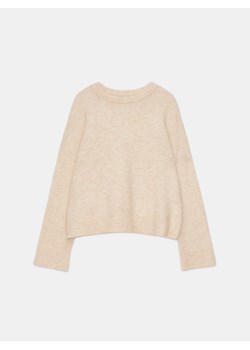 Mohito - Kremowy sweter z wełną - kremowy ze sklepu Mohito w kategorii Swetry damskie - zdjęcie 169314507