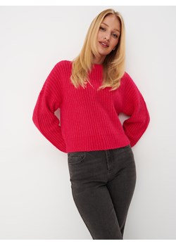 Mohito - Sweter o luźnym kroju - fuksjowy ze sklepu Mohito w kategorii Swetry damskie - zdjęcie 169314508