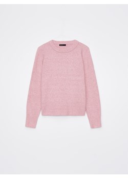 Mohito - Jasnoróżowy sweter basic - pastelowy różowy ze sklepu Mohito w kategorii Swetry damskie - zdjęcie 169316117