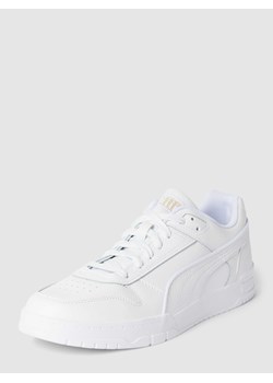 Sneakersy skórzane z paskami w kontrastowym kolorze model ‘Game Low’ ze sklepu Peek&Cloppenburg  w kategorii Buty sportowe męskie - zdjęcie 169323825