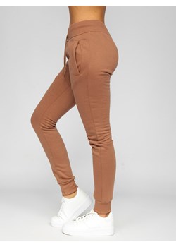 Beżowe spodnie dresowe damskie Denley CK-01 ze sklepu denley damskie w kategorii Spodnie damskie - zdjęcie 169329976