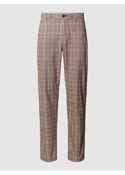 Spodnie materiałowe ze wzorem w kratę model ‘MAXTON’ ze sklepu Peek&Cloppenburg  w kategorii Spodnie męskie - zdjęcie 169330626