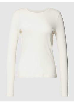 Bluzka z długim rękawem z dekoltem okrągłym ze sklepu Peek&Cloppenburg  w kategorii Bluzki damskie - zdjęcie 169330697