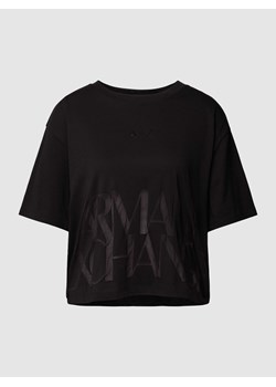 T-shirt z nadrukiem z logo ze sklepu Peek&Cloppenburg  w kategorii Bluzki damskie - zdjęcie 169330706