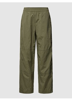 Spodnie sportowe w jednolitym kolorze model ‘Palma’ ze sklepu Peek&Cloppenburg  w kategorii Spodnie damskie - zdjęcie 169330845