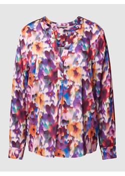 Bluzka z kwiatowym nadrukiem na całej powierzchni ze sklepu Peek&Cloppenburg  w kategorii Bluzki damskie - zdjęcie 169330948