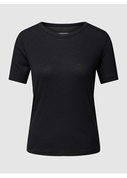T-shirt z okrągłym dekoltem model ‘GENEVRAA’ ze sklepu Peek&Cloppenburg  w kategorii Bluzki damskie - zdjęcie 169330967