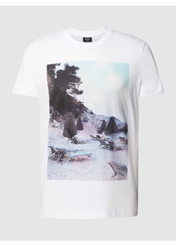 T-shirt z nadrukiem z motywem model ‘Dario’ ze sklepu Peek&Cloppenburg  w kategorii T-shirty męskie - zdjęcie 169331299