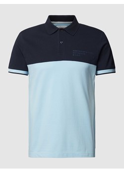 Koszulka polo w stylu Colour Blocking ze sklepu Peek&Cloppenburg  w kategorii T-shirty męskie - zdjęcie 169331365