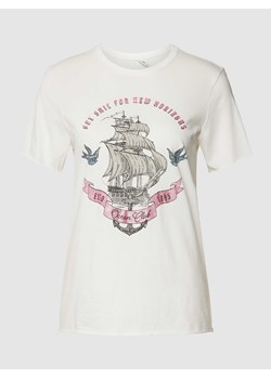 T-shirt z nadrukiem z motywem model ‘LUCY LIFE’ ze sklepu Peek&Cloppenburg  w kategorii Bluzki damskie - zdjęcie 169331397