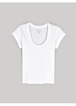 GATE Basic bawełniana koszulka 34 ze sklepu gateshop w kategorii Bluzki damskie - zdjęcie 169331768