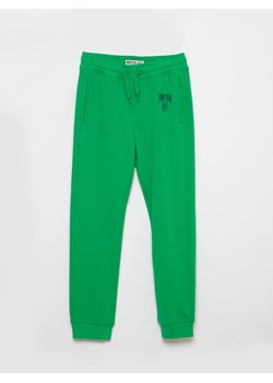 Spodnie chłopięce dresowe ze ściągaczem zielone Olalus 301/ Jefferson 301 ze sklepu Big Star w kategorii Spodnie chłopięce - zdjęcie 169336746