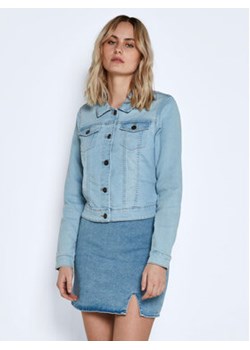 Noisy May Kurtka jeansowa Debra 27011268 Niebieski Regular Fit ze sklepu MODIVO w kategorii Kurtki damskie - zdjęcie 169339887