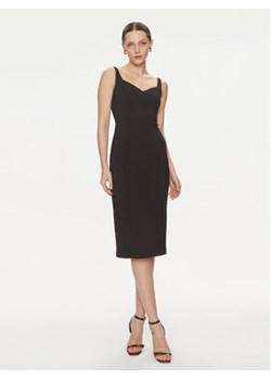 Elisabetta Franchi Sukienka koktajlowa AB-544-41E2-V360 Czarny Regular Fit ze sklepu MODIVO w kategorii Sukienki - zdjęcie 169339929