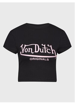 Von Dutch T-Shirt Arta 6230058 Czarny Regular Fit ze sklepu MODIVO w kategorii Bluzki damskie - zdjęcie 169340257
