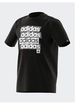 adidas T-Shirt HR8144 Czarny ze sklepu MODIVO w kategorii T-shirty chłopięce - zdjęcie 169340357