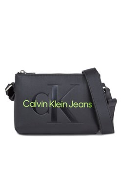 Calvin Klein Jeans Torebka Sculpted Camera Pouch21 Mono K60K610681 Czarny ze sklepu MODIVO w kategorii Listonoszki - zdjęcie 169340867