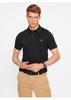 Polo Ralph Lauren Polo 710880327001 Czarny Custom Fit ze sklepu MODIVO w kategorii T-shirty męskie - zdjęcie 169340987