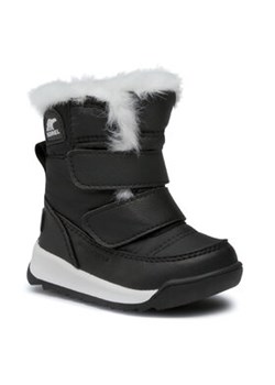 Sorel Śniegowce Toddler Whitney™ II Strap NV3875 Czarny ze sklepu MODIVO w kategorii Buty zimowe dziecięce - zdjęcie 169340989