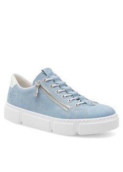 Rieker Sneakersy N5952-10 Niebieski ze sklepu MODIVO w kategorii Trampki damskie - zdjęcie 169341085