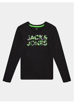 Jack&Jones Junior Bluzka 12245920 Czarny Loose Fit ze sklepu MODIVO w kategorii T-shirty chłopięce - zdjęcie 169341129