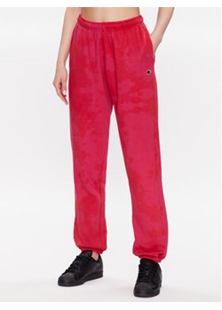 Champion Spodnie dresowe 116074 Różowy Regular Fit ze sklepu MODIVO w kategorii Spodnie damskie - zdjęcie 169341769