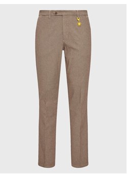 Manuel Ritz Chinosy 3332P1418T 223602 Beżowy Slim Fit ze sklepu MODIVO w kategorii Spodnie męskie - zdjęcie 169341776