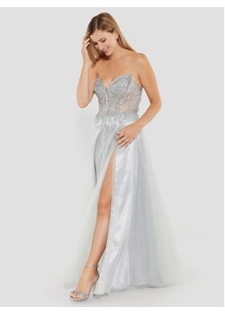 Swing Sukienka wieczorowa 5AE19200 Srebrny Regular Fit ze sklepu MODIVO w kategorii Sukienki - zdjęcie 169341919