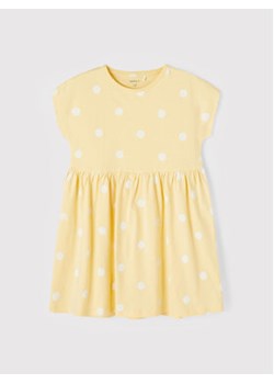 NAME IT Sukienka codzienna 13198441 Żółty Regular Fit ze sklepu MODIVO w kategorii Sukienki dziewczęce - zdjęcie 169341979