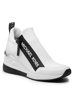 MICHAEL Michael Kors Sneakersy Willis Wedge Trainer 43S2WIFS2D Biały ze sklepu MODIVO w kategorii Buty sportowe damskie - zdjęcie 169369787