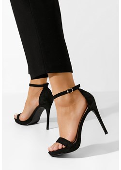 Czarne sandały na szpilce Marilia V2 ze sklepu Zapatos w kategorii Sandały damskie - zdjęcie 169370259