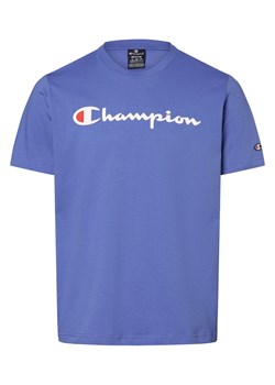 Champion Koszulka męska Mężczyźni Bawełna niebieski nadruk ze sklepu vangraaf w kategorii T-shirty męskie - zdjęcie 169389498