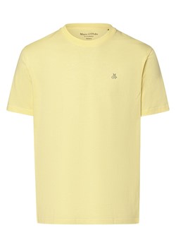Marc O'Polo Koszulka męska Mężczyźni Bawełna żółty jednolity ze sklepu vangraaf w kategorii T-shirty męskie - zdjęcie 169389506