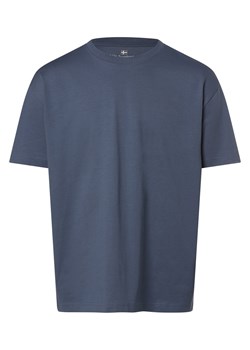 Nils Sundström Koszulka męska Mężczyźni Bawełna indygo jednolity ze sklepu vangraaf w kategorii T-shirty męskie - zdjęcie 169389518