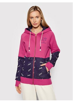 Femi Stories Bluza Mago Różowy Regular Fit ze sklepu MODIVO w kategorii Bluzy damskie - zdjęcie 169390259