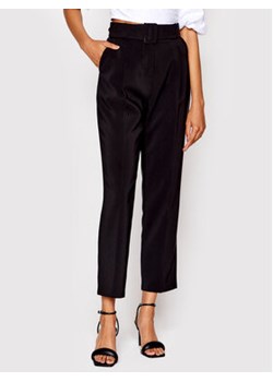 Rinascimento Spodnie materiałowe CFC0109447003 Czarny Regular Fit ze sklepu MODIVO w kategorii Spodnie damskie - zdjęcie 169390316